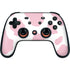 Pink Cow Print Google Stadia Controller Skin